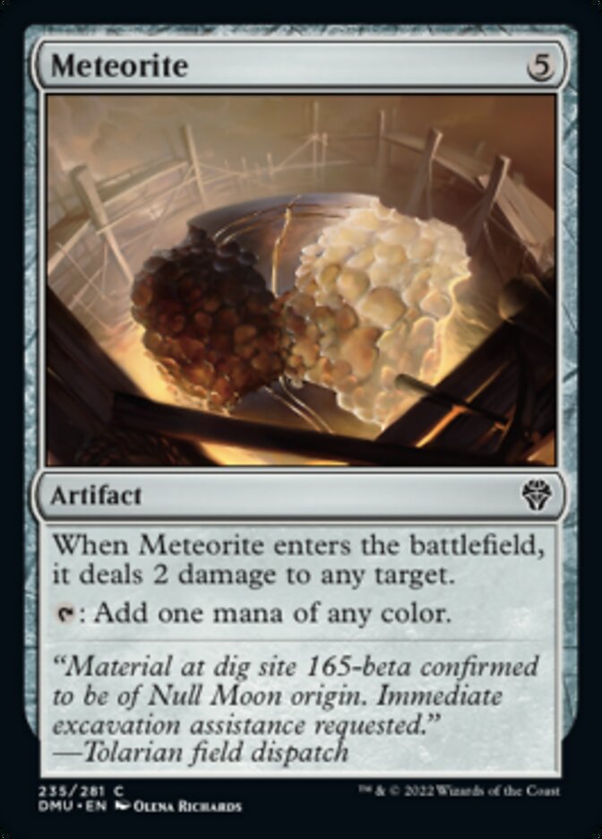 Meteorite [Dominaria United] Foil