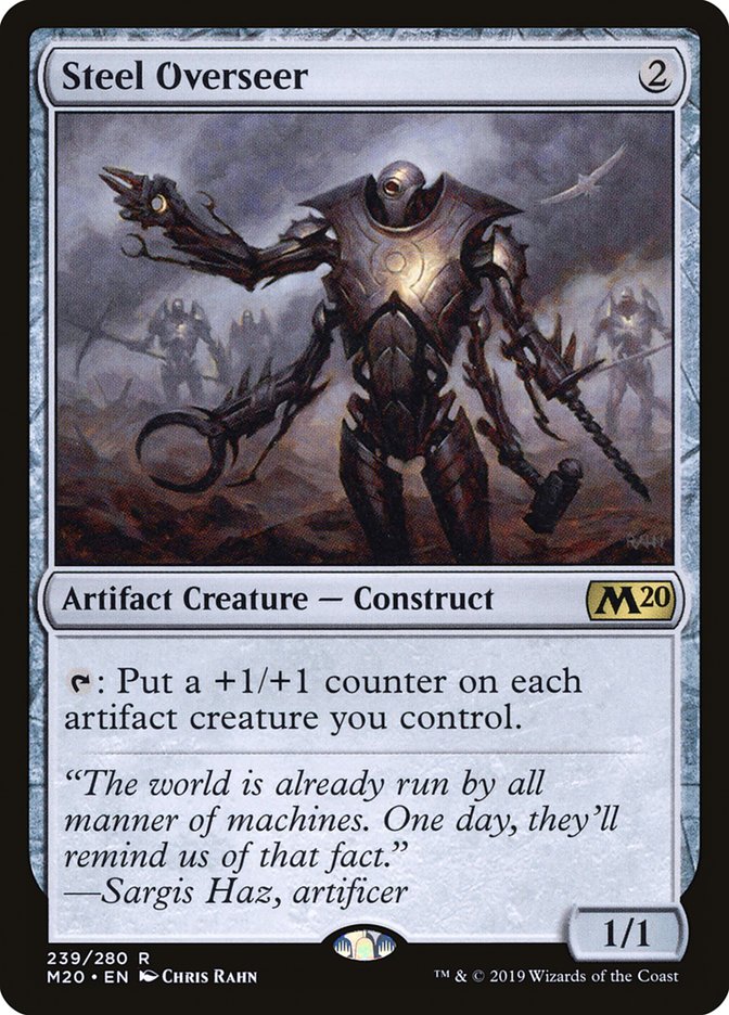 Steel Overseer [Core Set 2020] Foil
