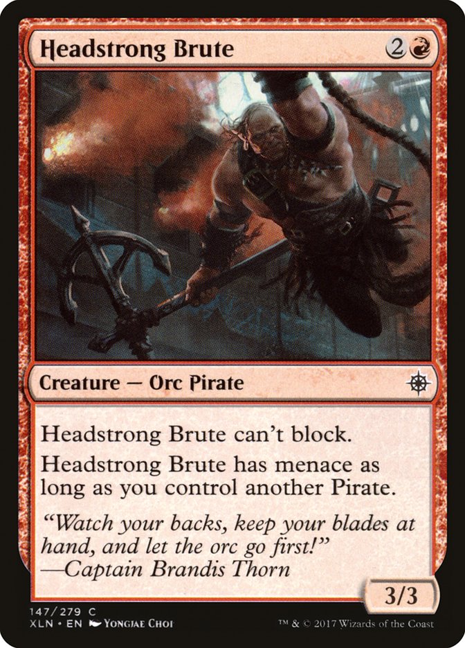 Headstrong Brute [Ixalan] Foil