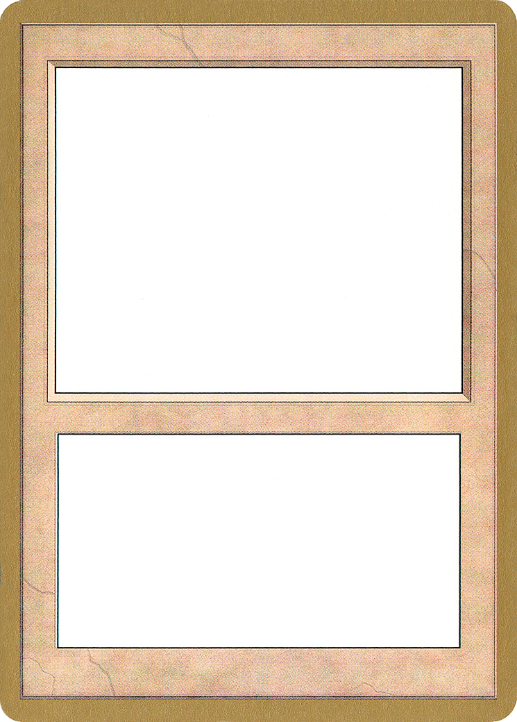Blank Card  [Pro Tour Collector Set]