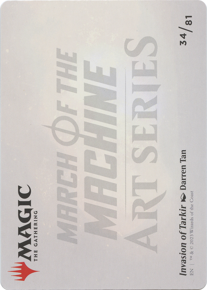 Invasion of Tarkir // Invasion of Tarkir  [March of the Machine Art Series] (Borderless)