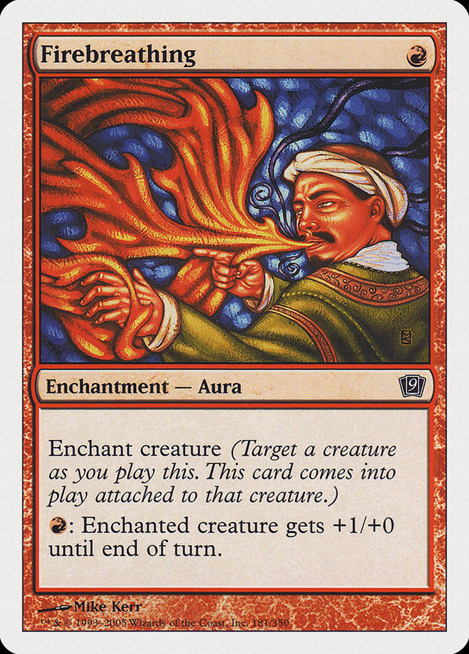 Firebreathing [Ninth Edition] Foil