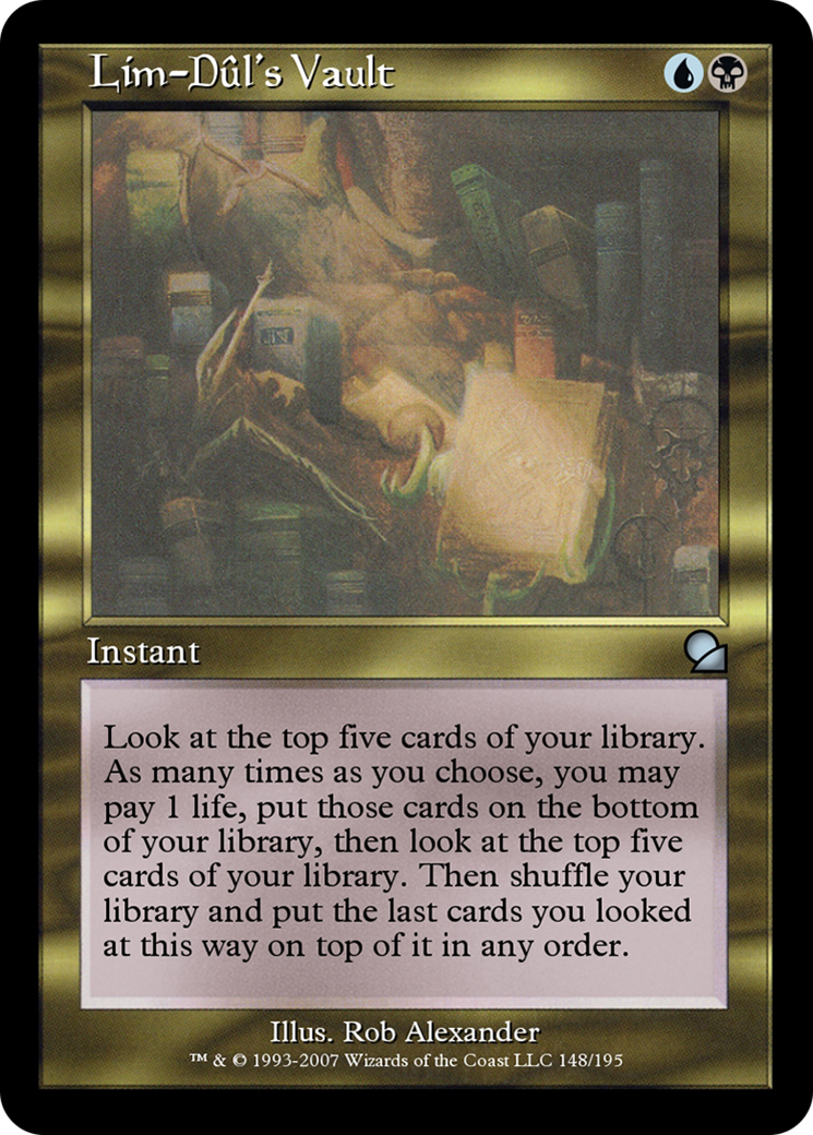 Lim-Dûl's Vault  [Masters Edition] Foil
