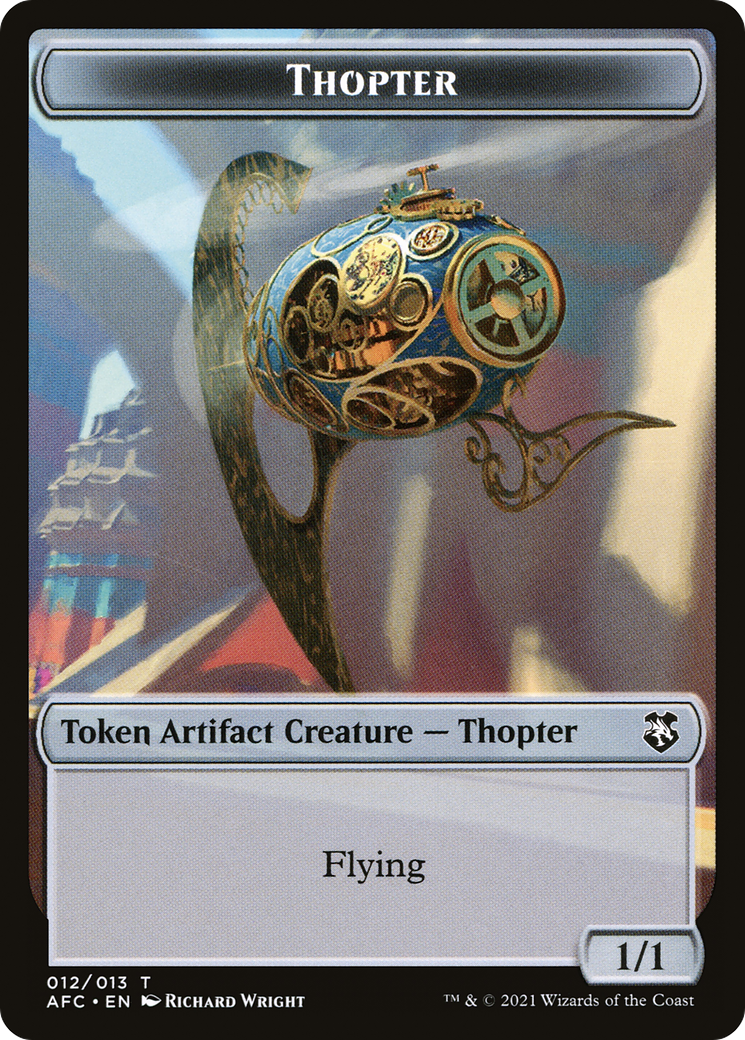 Thopter  [Forgotten Realms Commander Tokens]