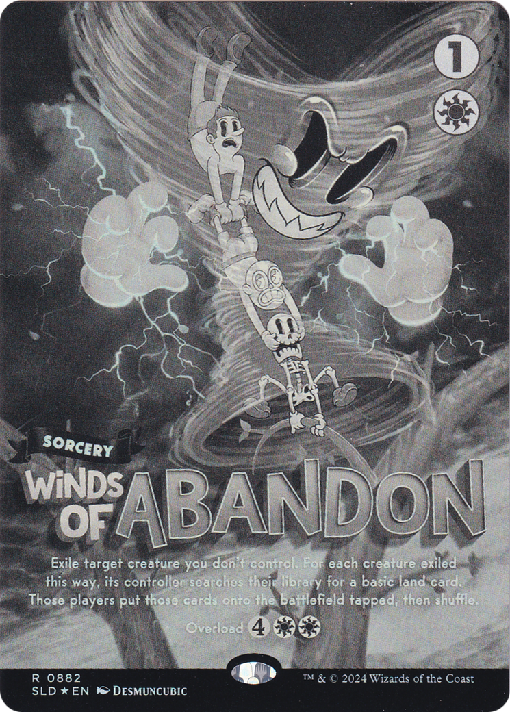 Winds of Abandon  [Secret Lair Drop] (Borderless) Foil