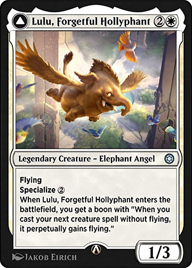 Lulu, Forgetful Hollyphant  [Alchemy Horizons: Baldur's Gate]