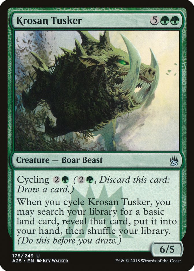 Krosan Tusker [Masters 25] Foil
