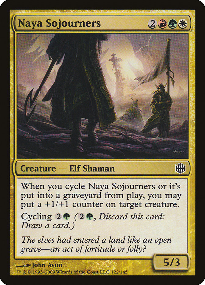Naya Sojourners [Alara Reborn] Foil