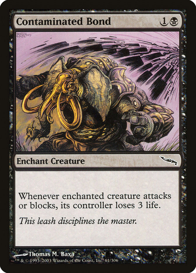 Contaminated Bond [Mirrodin] Foil