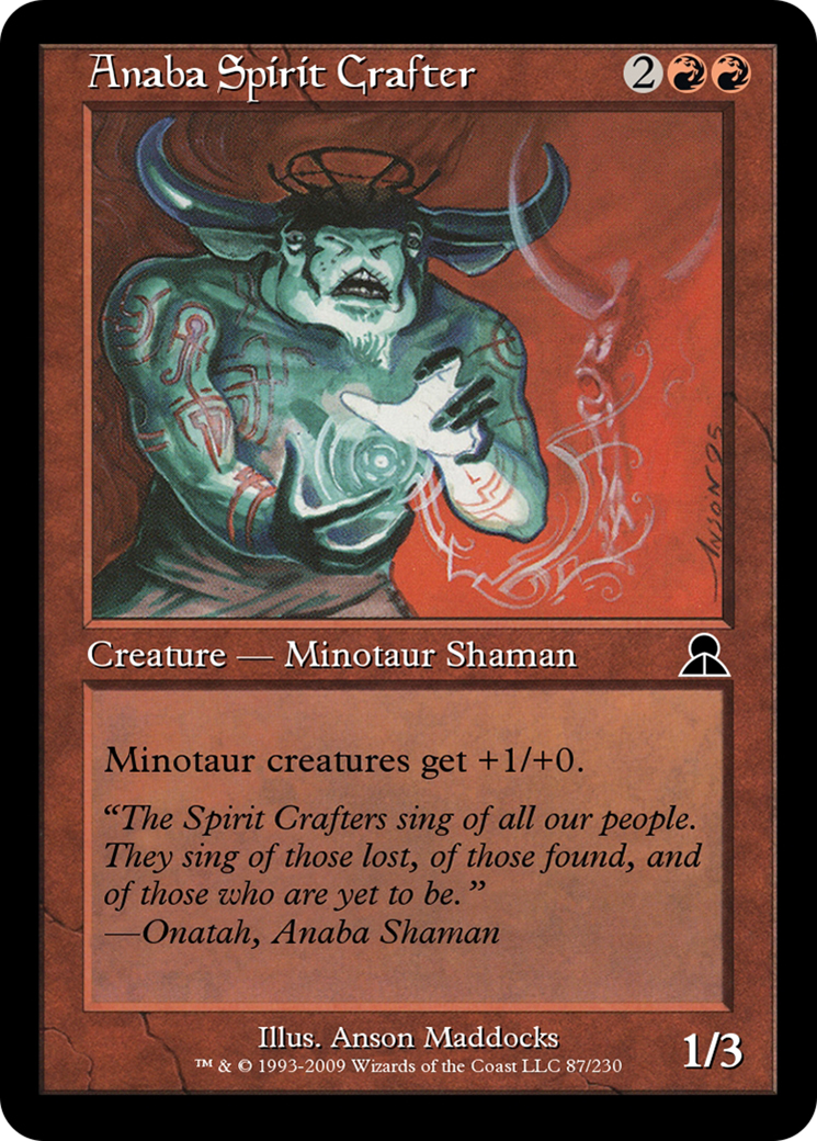 Anaba Spirit Crafter  [Masters Edition III] Foil