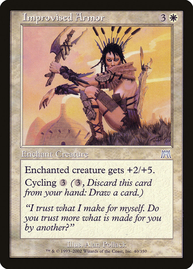 Improvised Armor [Onslaught] Foil