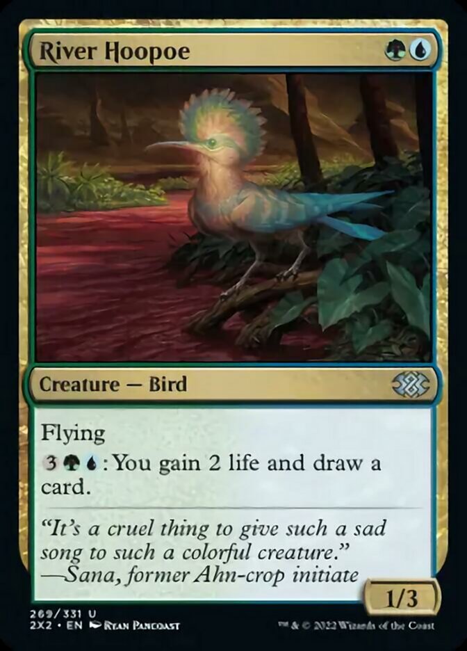 River Hoopoe [Double Masters 2022] Foil