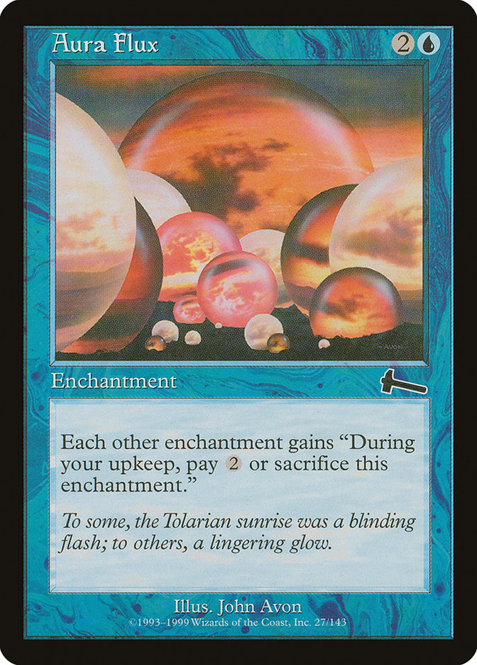 Aura Flux [Urza's Legacy] Foil