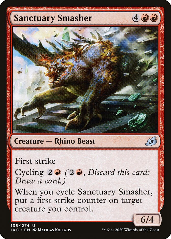 Sanctuary Smasher [Ikoria: Lair of Behemoths] Foil