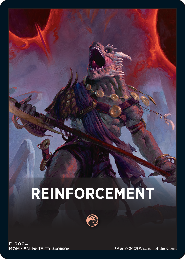 Reinforcement  [March of the Machine Jumpstart Front Cards]