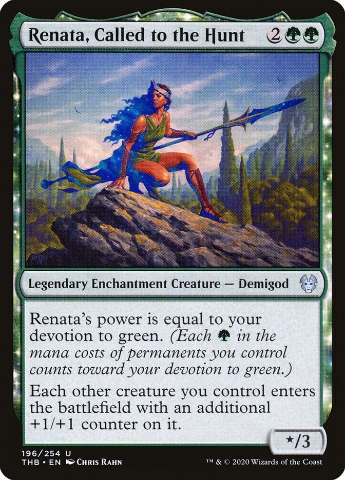 Renata, Called to the Hunt [Theros Beyond Death] Foil