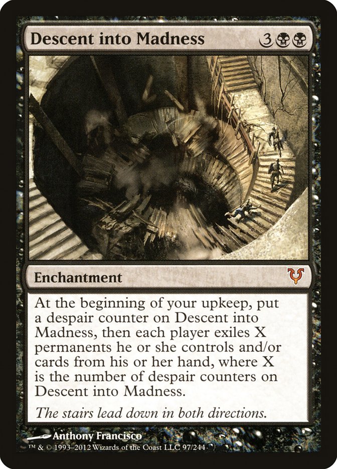 Descent into Madness [Avacyn Restored] Foil