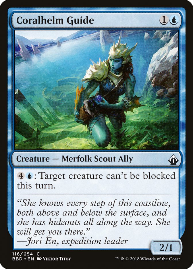 Coralhelm Guide [Battlebond] Foil