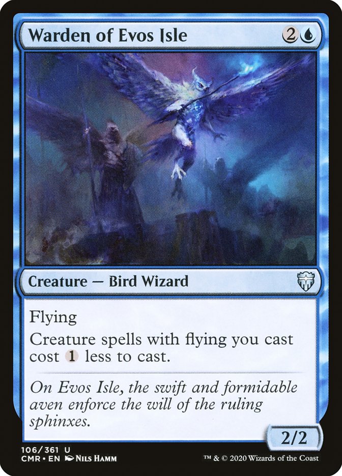Warden of Evos Isle [Commander Legends] Foil