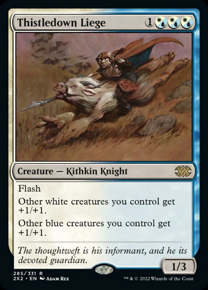 Thistledown Liege [Double Masters 2022] Foil