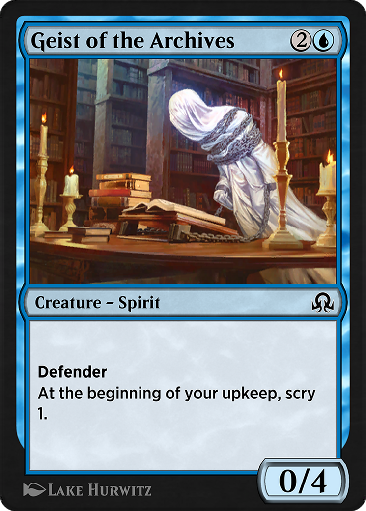 Geist of the Archives  [Shadows over Innistrad Remastered]