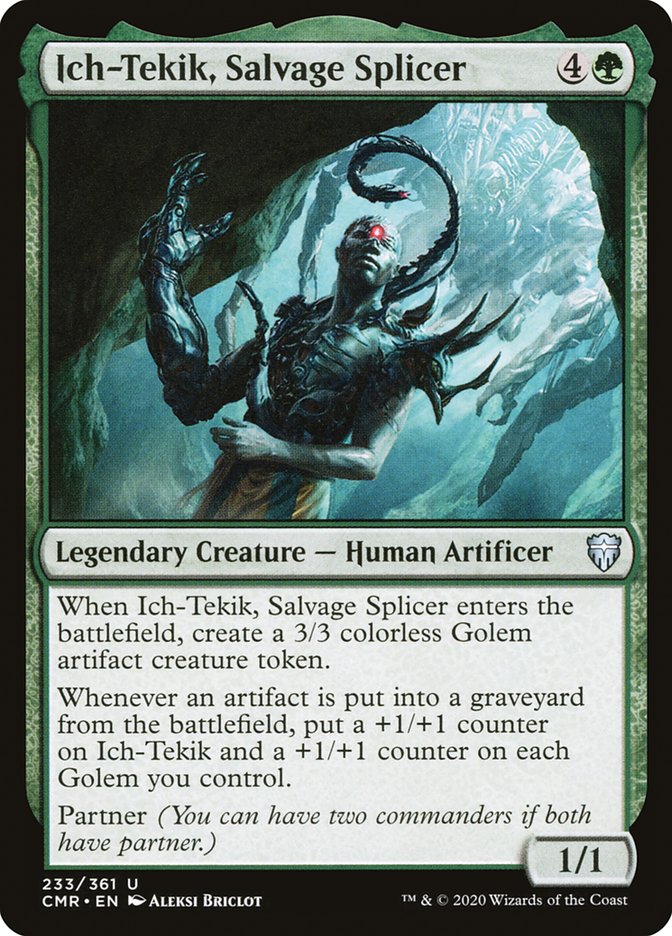 Ich-Tekik, Salvage Splicer [Commander Legends] Foil