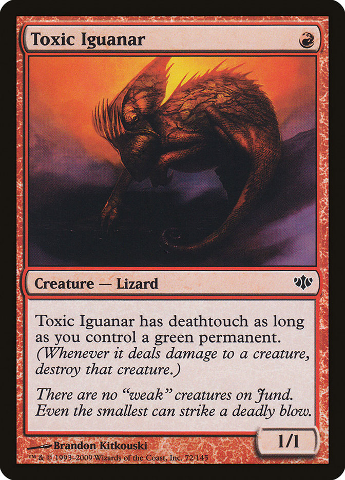 Toxic Iguanar [Conflux] Foil