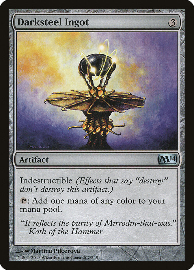 Darksteel Ingot [Magic 2014] Foil