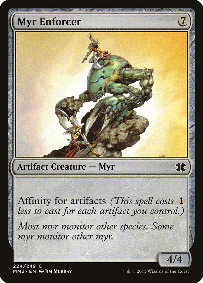 Myr Enforcer [Modern Masters 2015] Foil