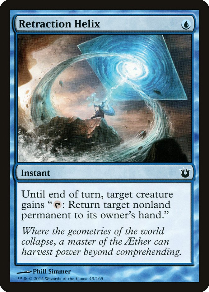 Retraction Helix [Born of the Gods] Foil