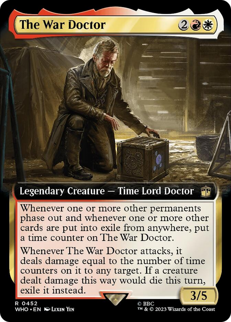 The War Doctor (Extended Art) [Doctor Who] Foil
