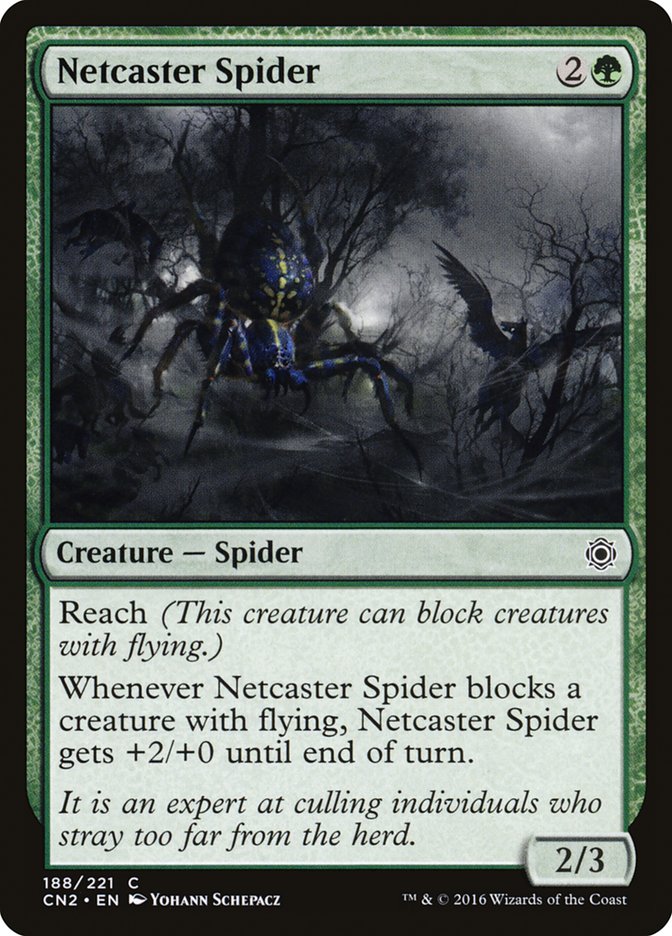 Netcaster Spider [Conspiracy: Take the Crown] Foil