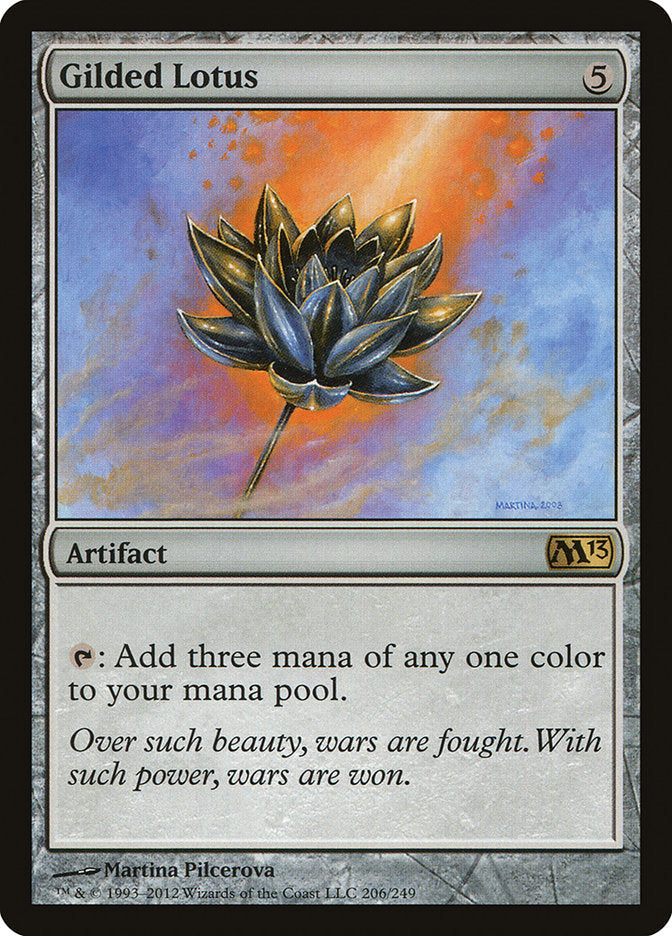 Gilded Lotus [Magic 2013] Foil
