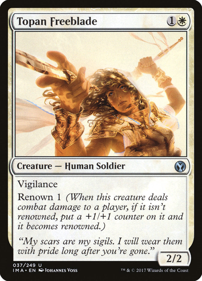 Topan Freeblade [Iconic Masters] Foil