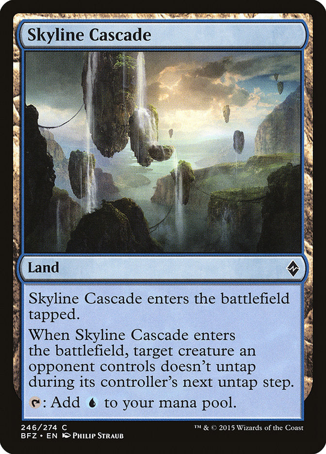 Skyline Cascade [Battle for Zendikar] Foil