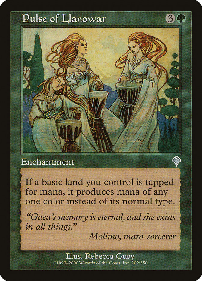 Pulse of Llanowar [Invasion] Foil