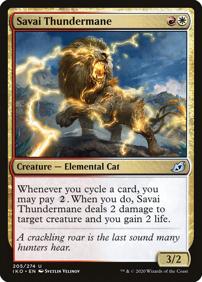 Savai Thundermane [Ikoria: Lair of Behemoths] Foil