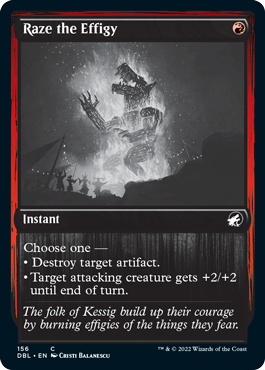 Raze the Effigy [Innistrad: Double Feature] Foil