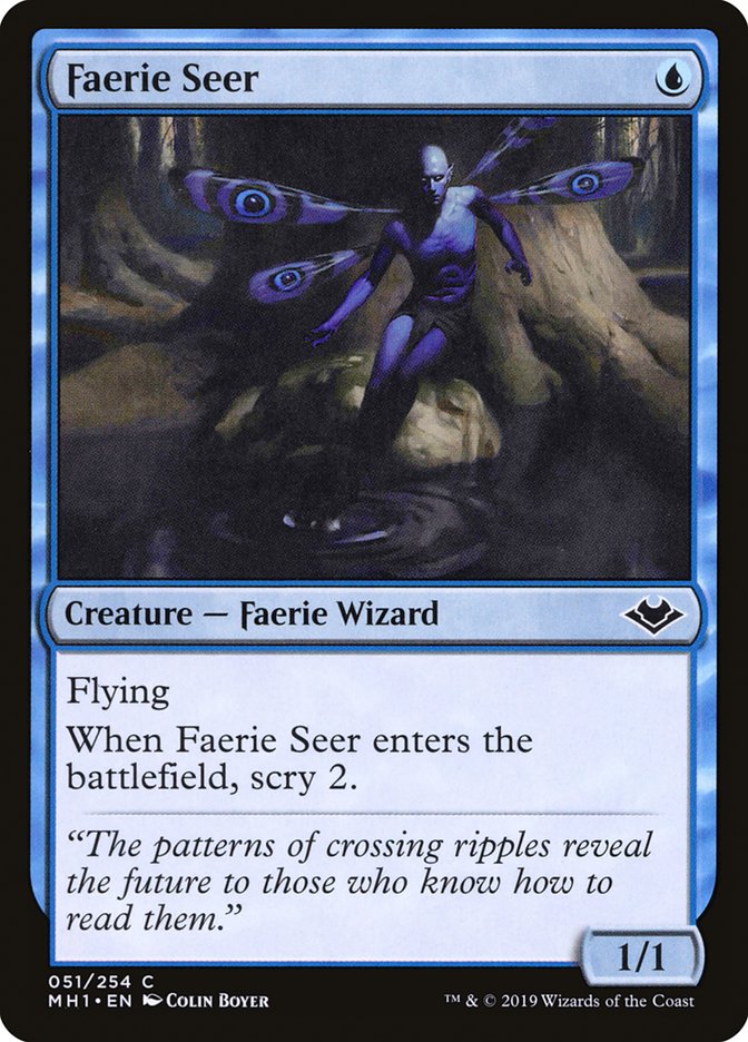 Faerie Seer [Modern Horizons] Foil