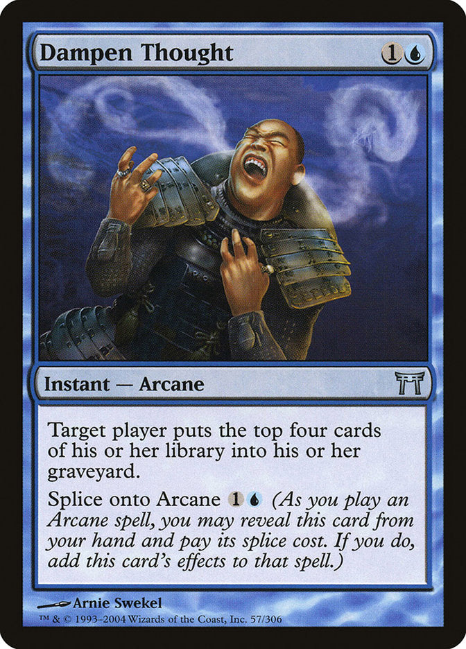Dampen Thought [Champions of Kamigawa] Foil