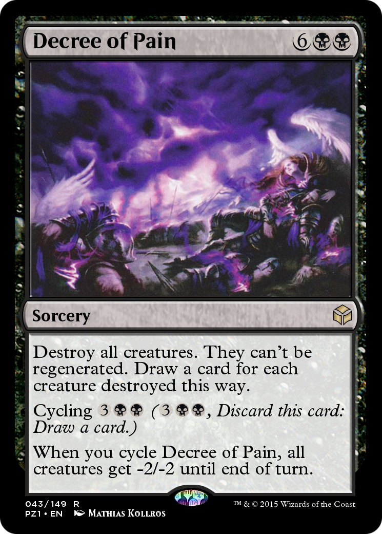 Decree of Pain  [Legendary Cube Prize Pack] Foil