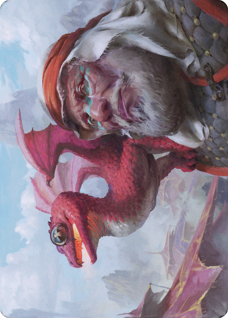 Dragon Whelp // Dragon Whelp  [Dominaria United Art Series] (Borderless)