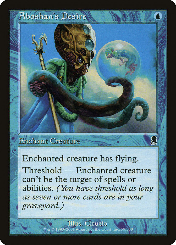 Aboshan's Desire [Odyssey] Foil