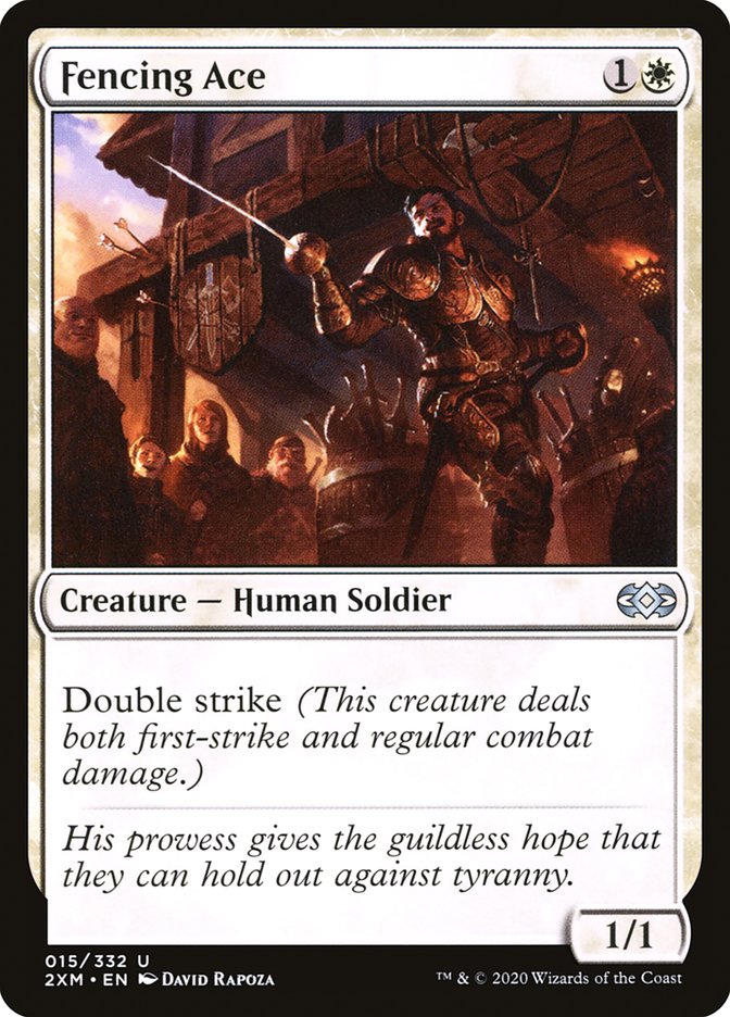 Fencing Ace [Double Masters] Foil