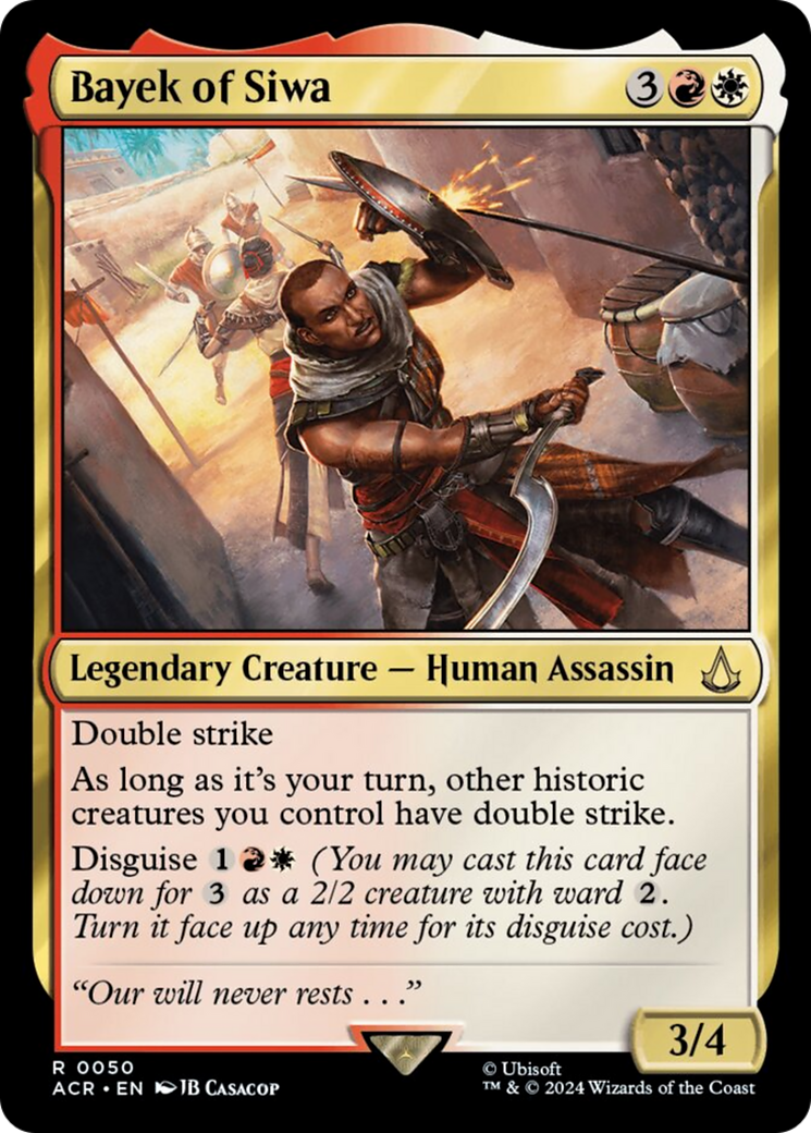 Bayek of Siwa [Assassin's Creed] Foil
