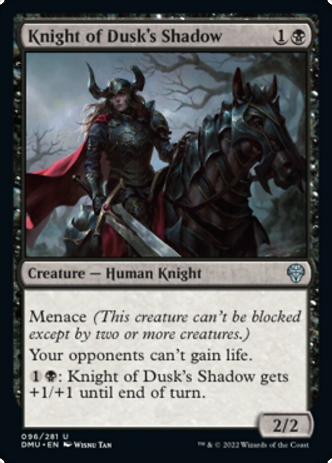 Knight of Dusk's Shadow [Dominaria United] Foil