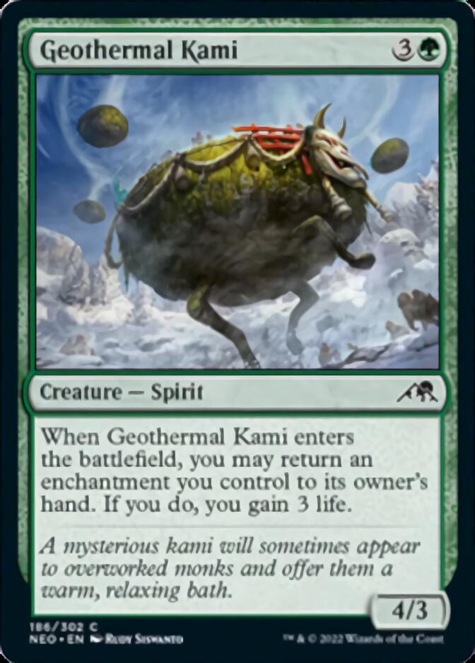Geothermal Kami [Kamigawa: Neon Dynasty] Foil