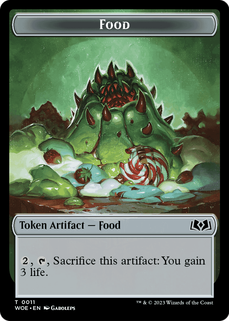 Food  [Wilds of Eldraine Tokens] Foil