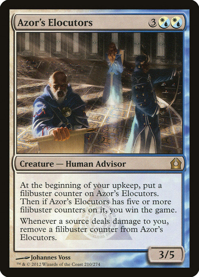 Azor's Elocutors [Return to Ravnica] Foil