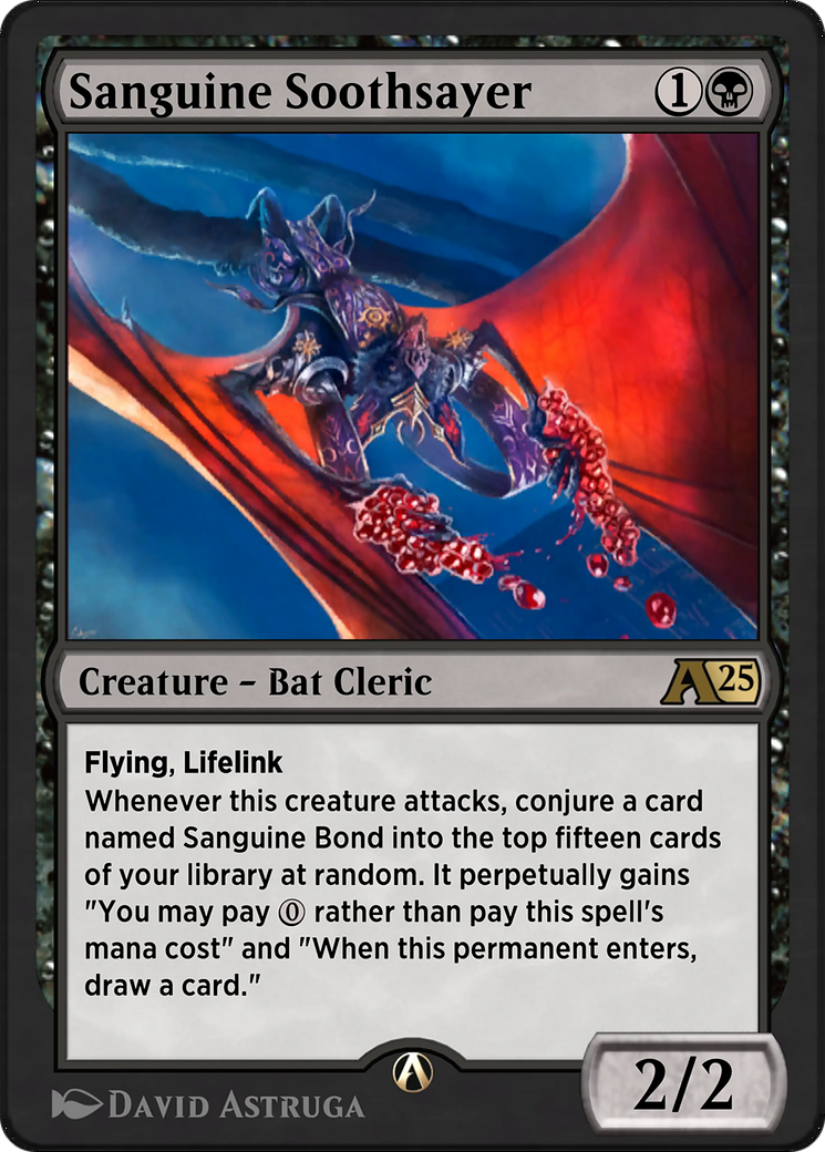 Sanguine Soothsayer  [Alchemy: Bloomburrow]